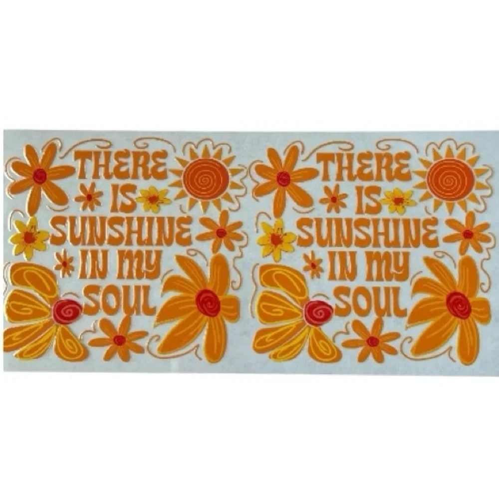 Sunshine in My Soul Cup Decal 131
